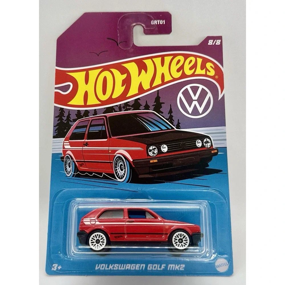 Hot Wheels Volkswagen Golf MK2 MK7 Lot of 4 Green Teal Red Polizei Sealed 1:64